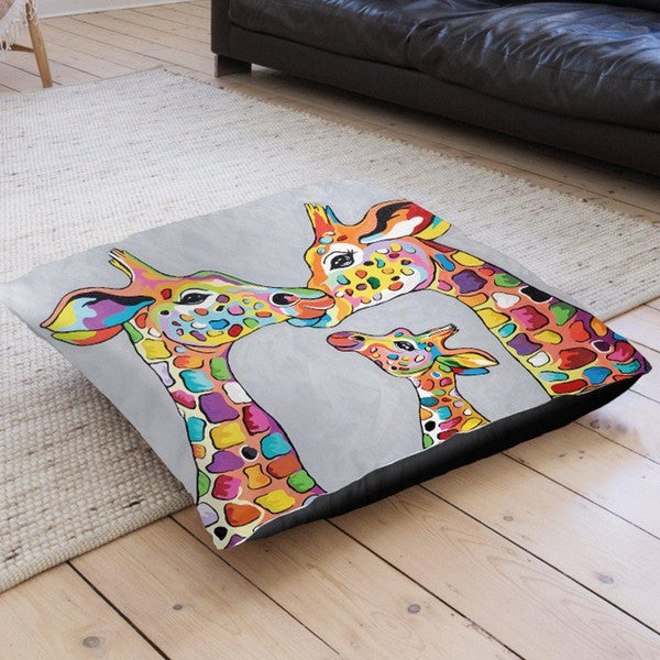 Kids Floor Cushions-Steven Brown Art