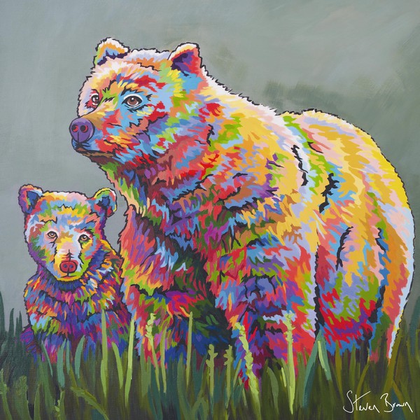 Mam McBear & The Wean-Steven Brown Art