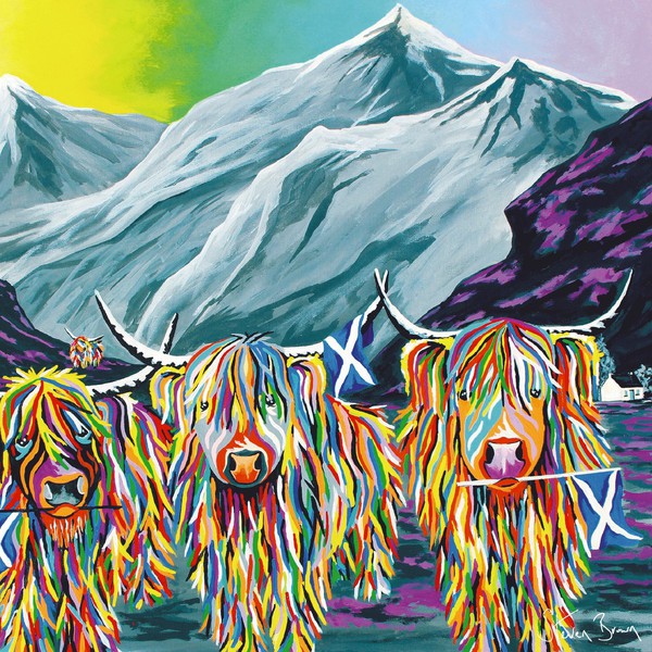 William, Rabbie & Wallace McCoo-Steven Brown Art