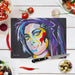 Amy Winehouse - Glass Chopping Board