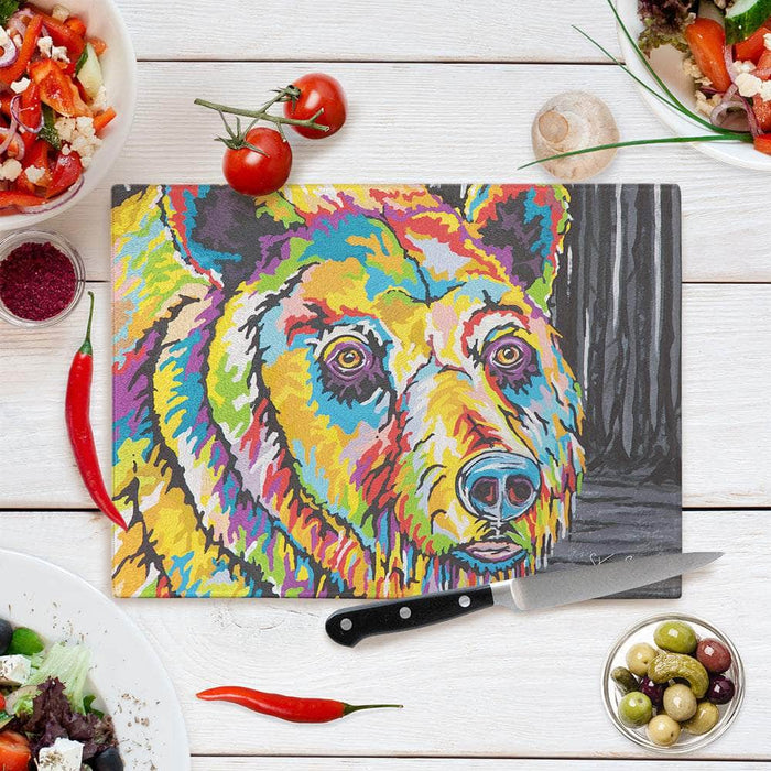 Bobby McBear - Glass Chopping Board