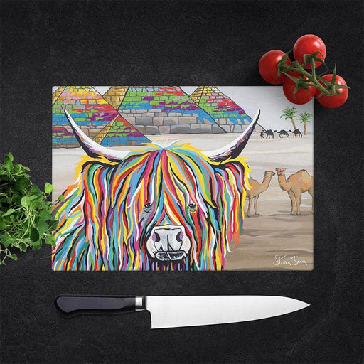 Caroline McCoo - Glass Chopping Board