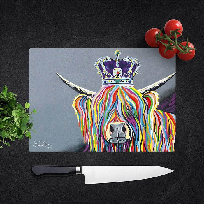 Coronation Charlie McCoo - Glass Chopping Board