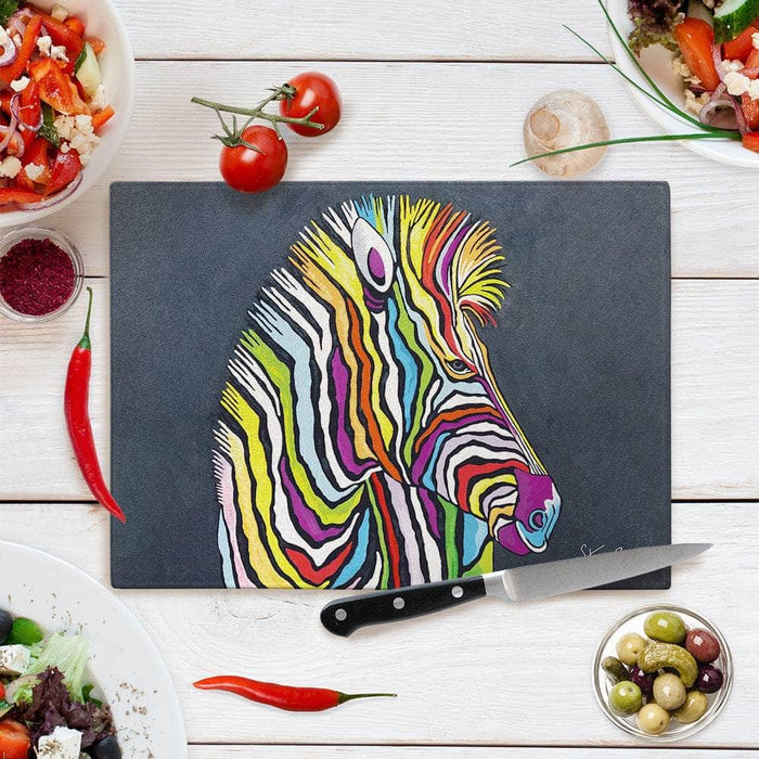 Debra McZoo - Glass Chopping Board