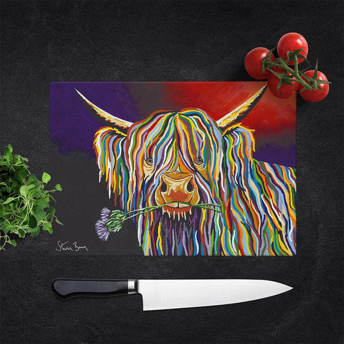 Dougie McCoo - Glass Chopping Board