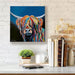 Harris McCoo - Highland Cow Canvas Prints