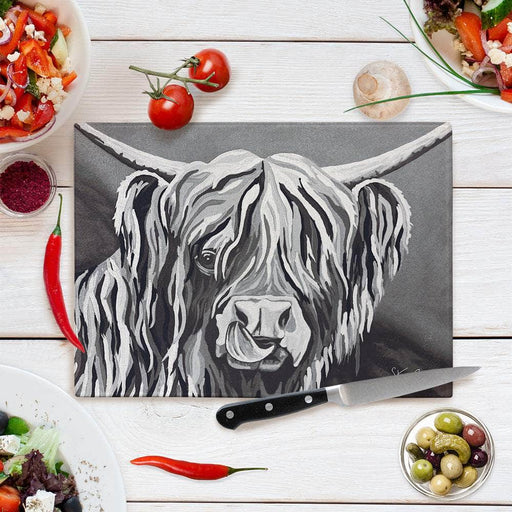 Heather McCoo The Noo - Glass Chopping Board