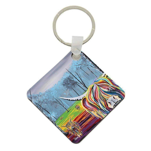 Mary McCoo & The Weans - Acrylic Keyring