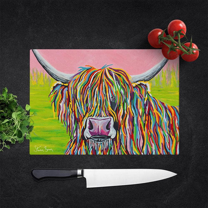 Nan McCoo - Glass Chopping Board