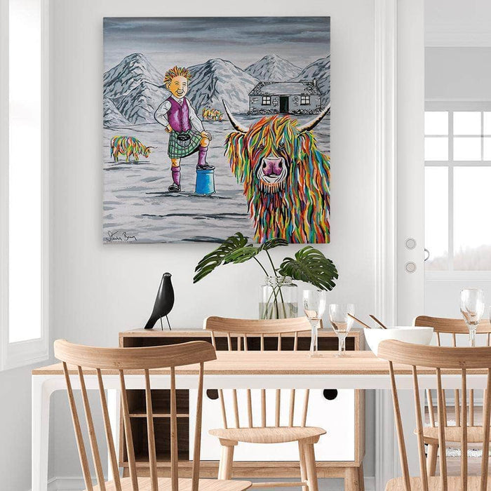 Oor Wullie & Big Tam McCoo - Canvas Prints