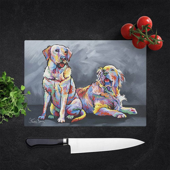 Paul & Linda McDug - Glass Chopping Board