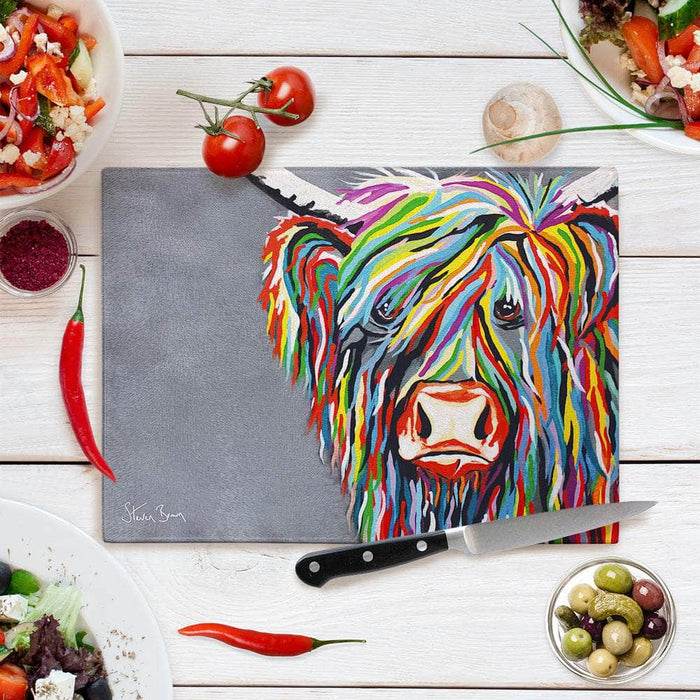 Rab McCoo - Glass Chopping Board