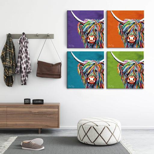 Rainbow Rab McCoo - Canvas Prints