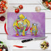 Ruth & Roxy McZoo - Glass Chopping Board