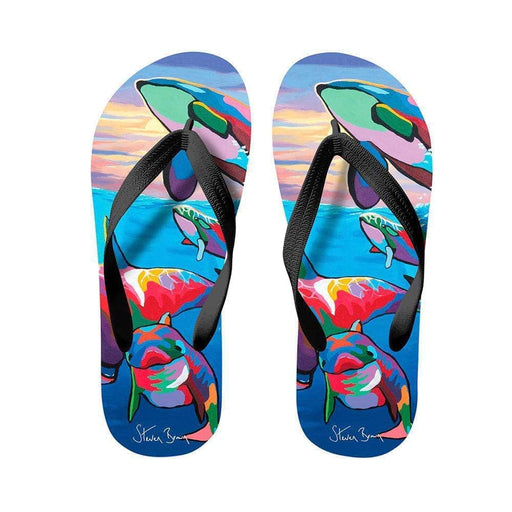 Save The Ocean Families - Flip Flops