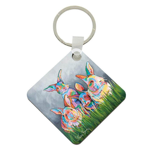 The McBunnies - Acrylic Keyring