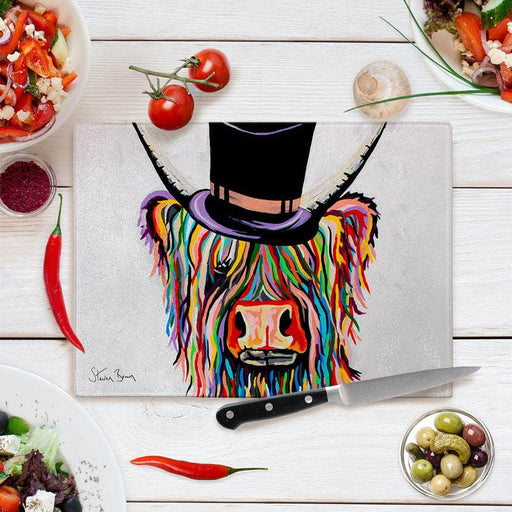 Toby Mori McCoo - Glass Chopping Board